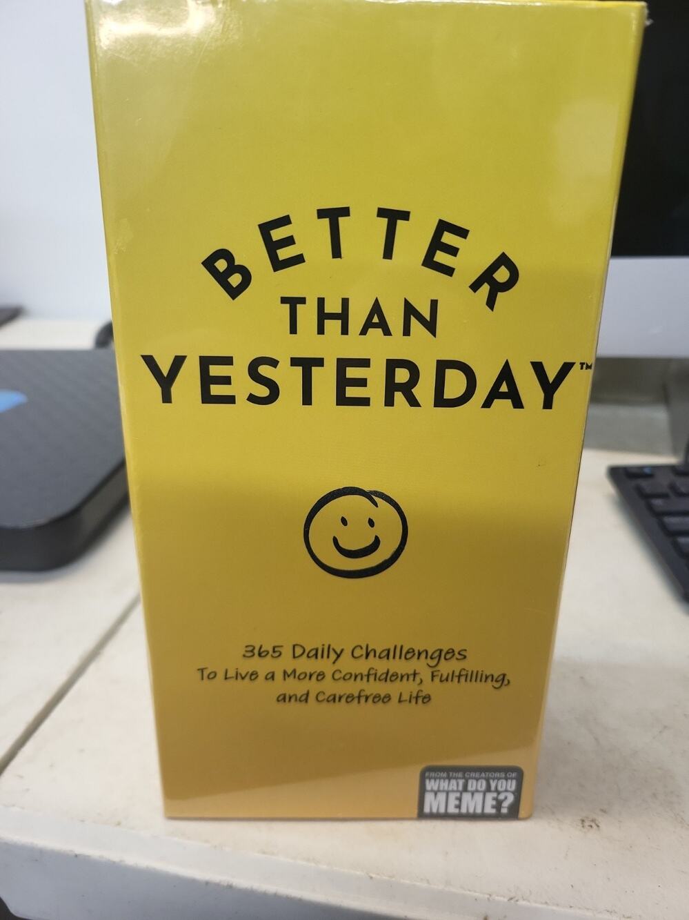 Better Than Yesterday Card Game 365 Daily Challenges Brand New Sealed